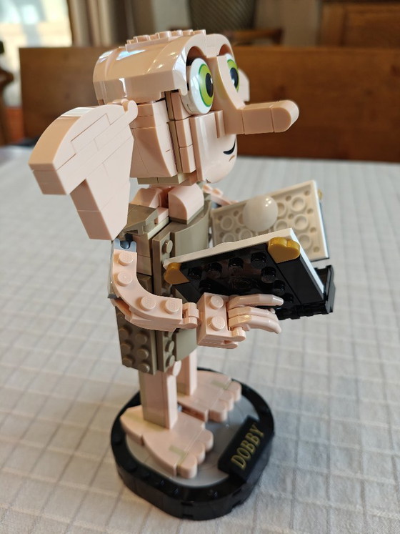 Dobby de huiself Lego – Beeldhouwkunst, Kunststof (photo 3 of 12)
