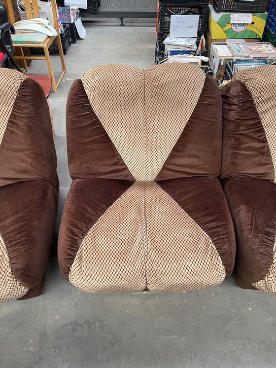 Image 1 of Vintage Italian Modern lounge chairs from 1970’s