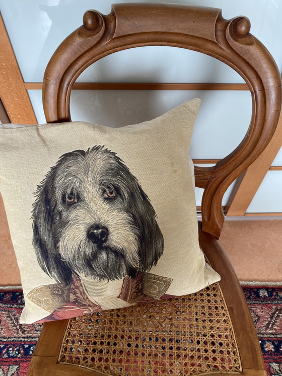Image 1 of Cojín Gobelin Jack Russell y Otterhound