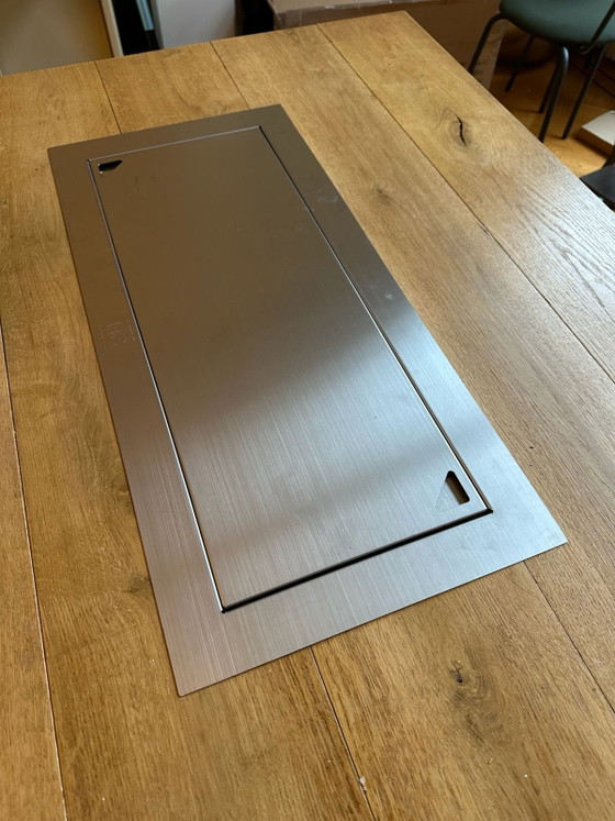 Esstisch aus Eiche, 3 Meter – Esstische, Metal, Wood (photo 5 of 8)
