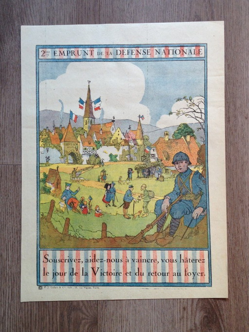 Ehemaliges 2. Nationales Verteidigungsdarlehen von Hansi, 1916