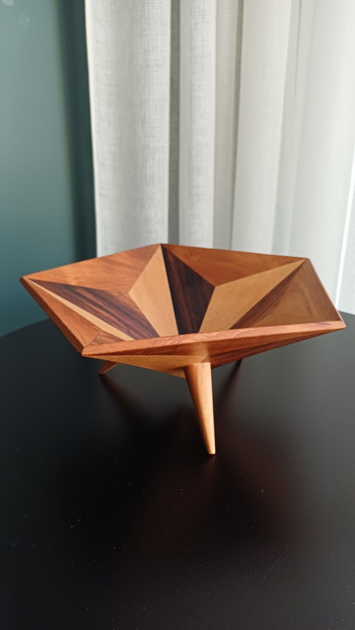 Mid-Century Wooden Bowl – schalen (photo 2 of 10)