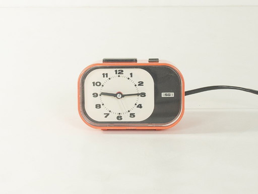 Réveil BRAUN PHASE2, Dieter Rams, années 1970, vintage