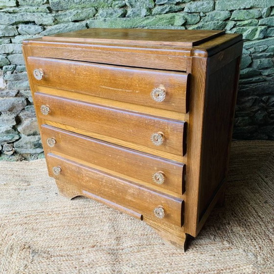 Cassettiera vintage - maniglie a fiori – Cassettiere, Legno (photo 7 of 13)