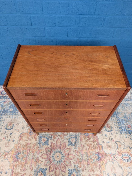 Image 1 of Cassettiera vintage di grandi dimensioni, Danimarca, anni '60