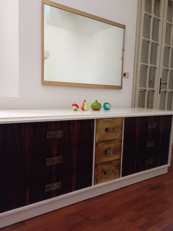 Image 1 of Credenza moderna di metà secolo di Luciano Frigerio, Italia, anni '70