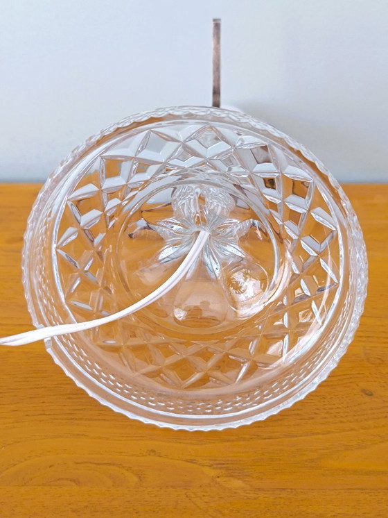 Image 1 of Cut glass lamp dating from the 1930s