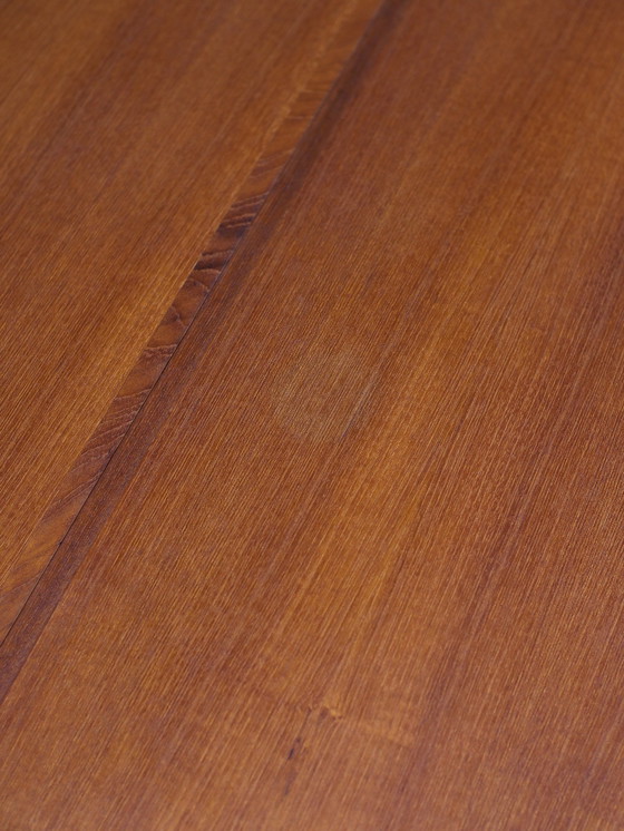 Image 1 of Round Dining Table Extendable Gudme Teak Danish
