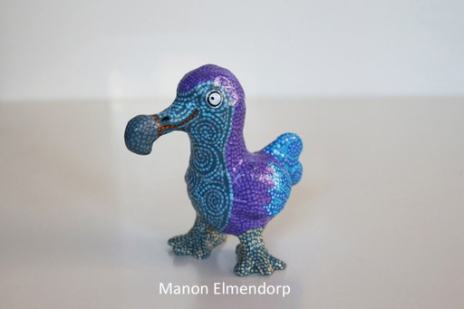100% Handmade Dodo / Bird Art Figurine New