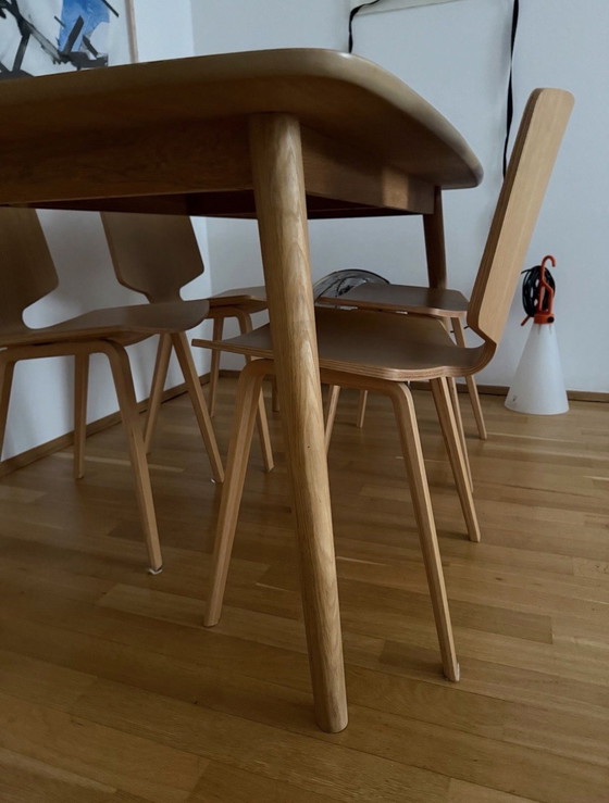 Image 1 of Bolia-Tisch mit 4 Stühlen in Top-Zustand