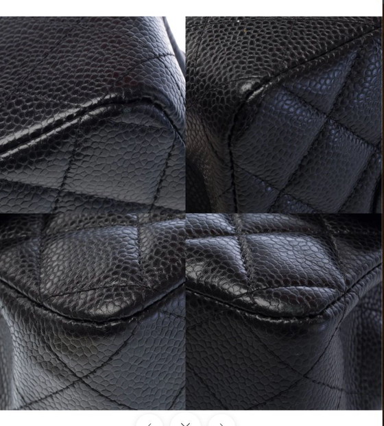 Image 1 of Borsa CHANEL Timeless/Classique en Cuir Noir - 103247