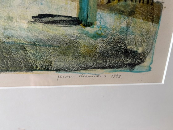 Image 1 of Lithographie de Jeroen Hermkens, titre Vérone 1992
