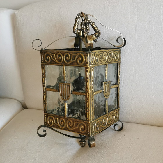 Image 1 of Brass Lantern - 19th Century