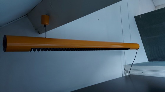 Image 1 of Pipeline Pipe Lamp ontworpen door Ole Pless Jørgensen voor Nordisk Solar in de jaren 70 / 80