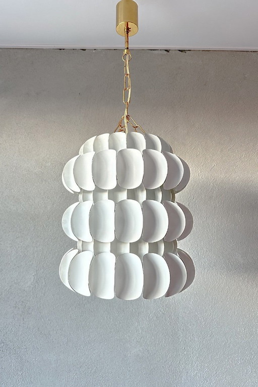 Lampe à suspension vintage Temde Leuchten