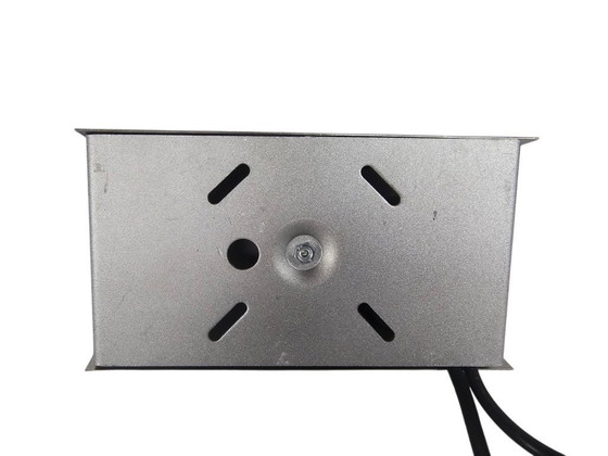 Image 1 of Hala Zeist - hanglamp - rvs - gesatineerd glas - 80's 