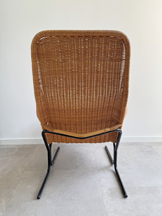 Image 1 of 1x Poltrona in rattan Dirk Van Sliedregt