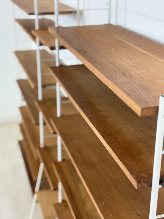 Image 1 of Étagère murale modulaire classique « Sybille », grand format, au design vintage.