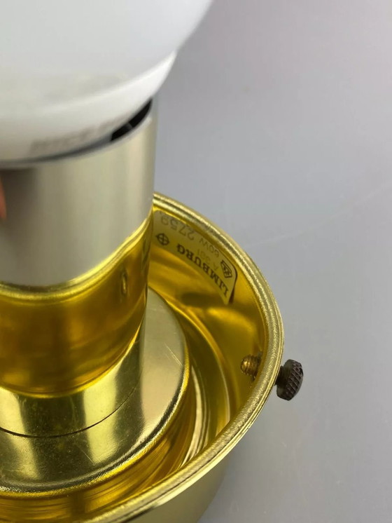 Image 1 of Lámpara de techo de los años 60 y 70, cristal de Limburgo, diseño de la era espacial, años 60 y 70.