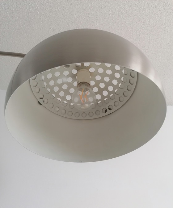 Image 1 of Arc lamp with black marble base