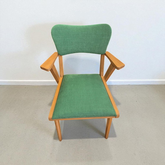 Image 1 of Pair of restored 1950s bridge chairs