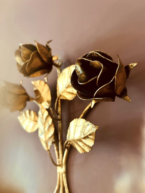 Image 1 of Set of Italian Florentine Rose Hooks