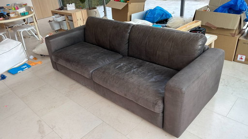 2-Sitzer Sofa 5010 Gelderland von Jan des Bouvrie aus weichem Leder