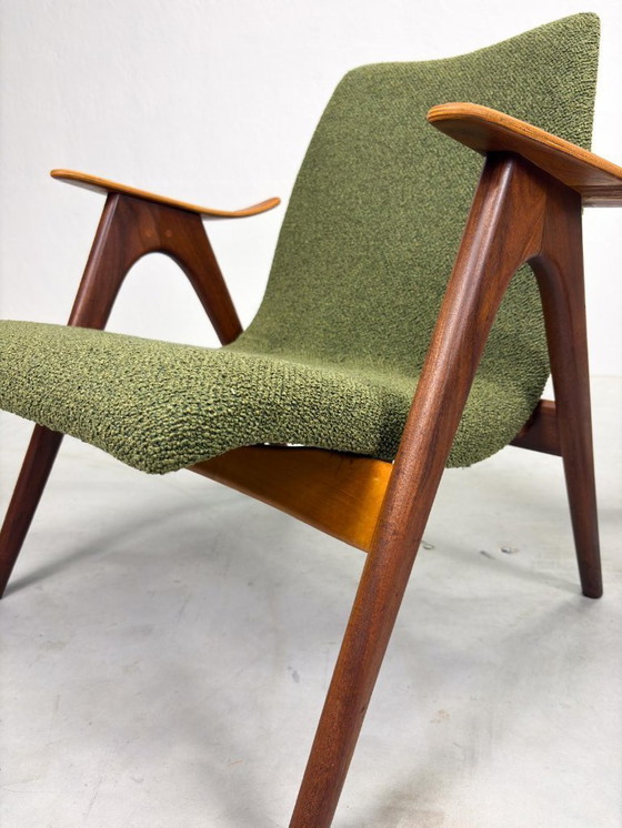 Image 1 of Vintage Fauteuil van Louis van Teeffelen voor Wébé