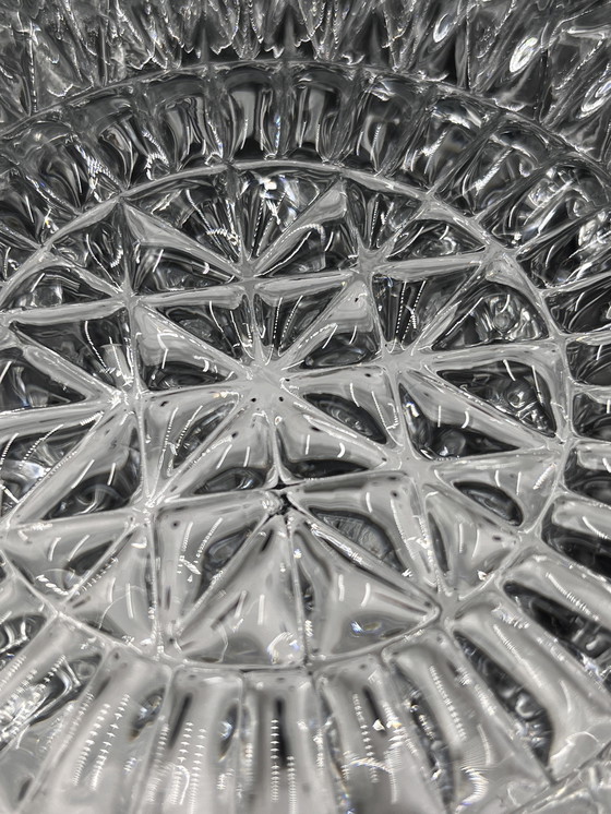 Image 1 of Lampada da soffitto in vetro a rilievo