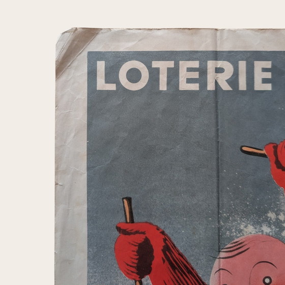 Nationale loterijposter / Parijs, Frankrijk 1938 – Paper (photo 4 of 9)