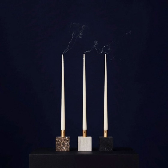 Image 1 of NIEUW - Design 'Block' Kaarsenhouder van New Works