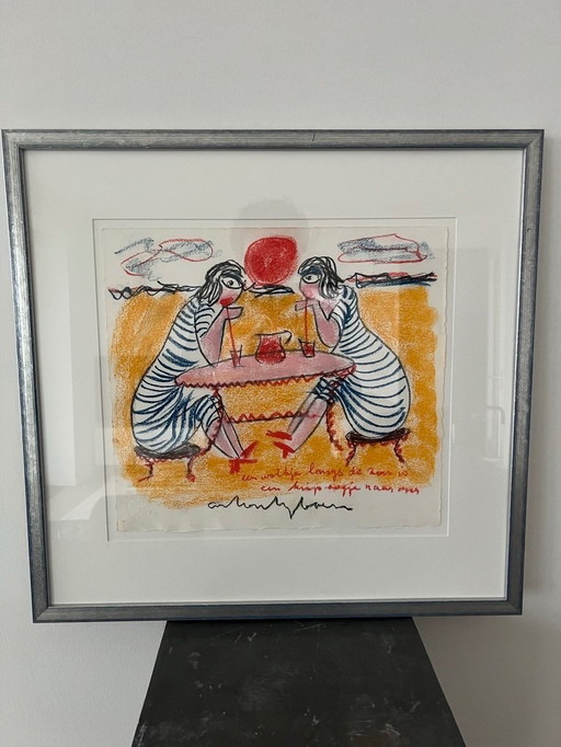 Anton Heyboer (unicum) "A cloud passes the sun"