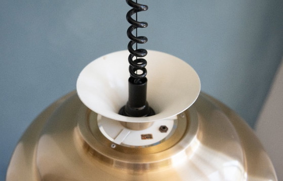 Brass-colored Mid Century Dijkstra Pendant Lamp – Dijkstra Lampen (photo 6 of 8)