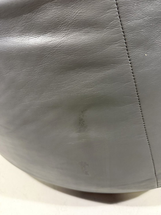 Image 1 of Pouf en cuir Zanotta Sacco grand modèle, années 1980