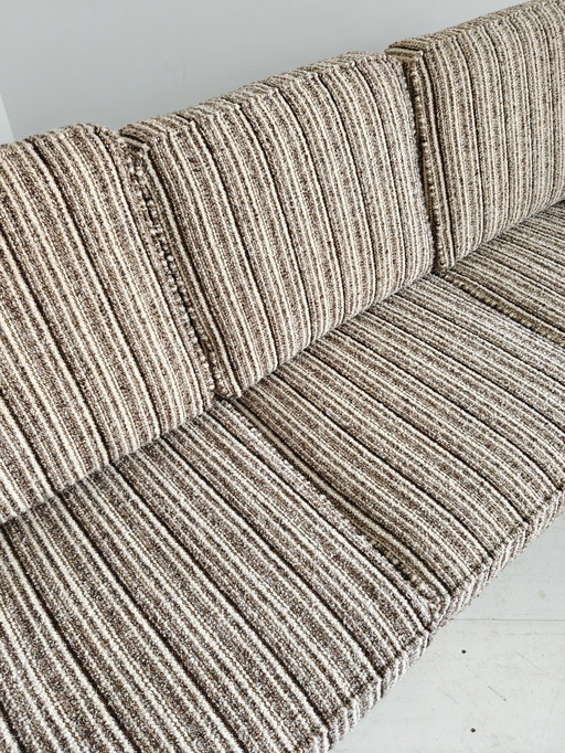 Vintage three-seater sofa