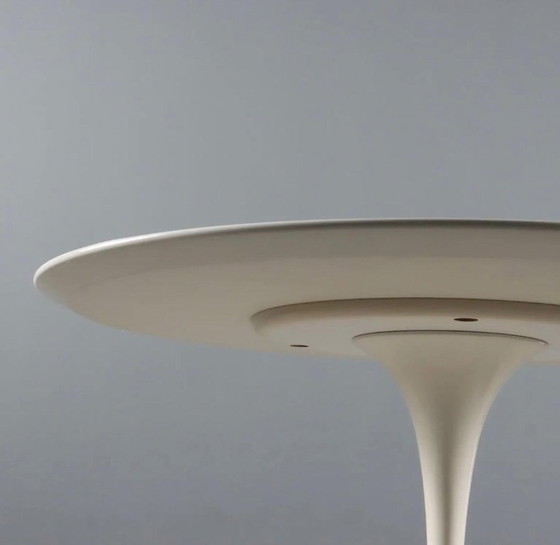 Image 1 of tavolo rotondo bianco opaco