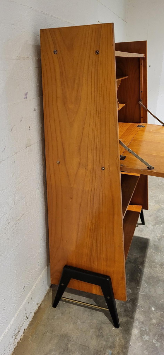Image 1 of Vintage secretary desk and bookcases, 1950s
