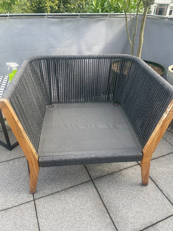 Fauteuil de jardin Exotan 1x – Chaises de jardin, Bois, Osier (photo 4 of 5)