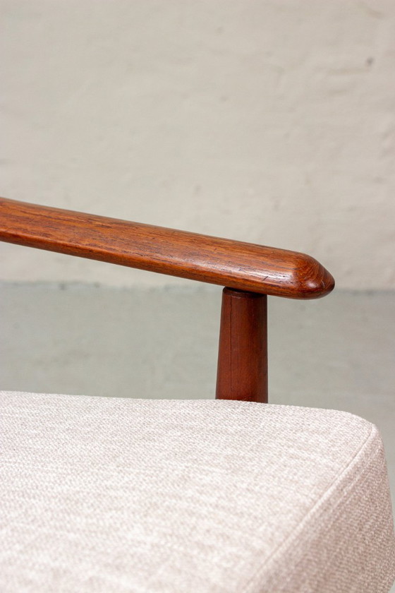Image 1 of 2 poltrone vintage in teak, poltrona danese di metà secolo, anni '60