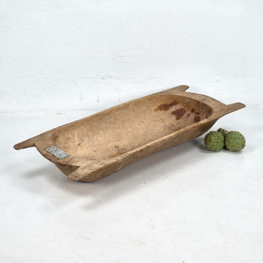Primitive style large wooden bowl (c.1900) – schalen