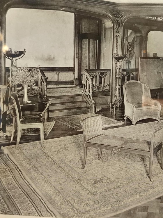 Image 1 of 2x marcos de ilustración Art Nouveau, 1910