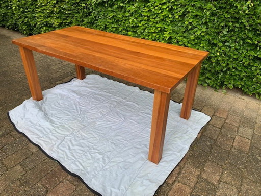 solid cherry dining table