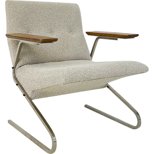 Mid Century Sessel "Cantilever" von George van Rijck für Beaufort, Belgien 1960er Jahre