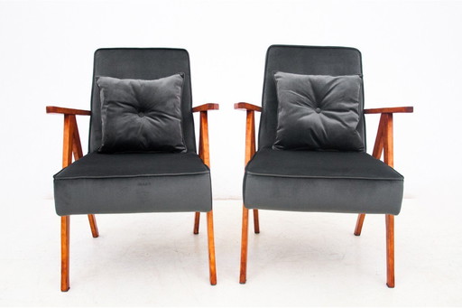 Ensemble de fauteuils, Pologne, 1960