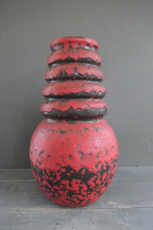 Grand vase Scheurich vintage 269 40 W. Allemagne