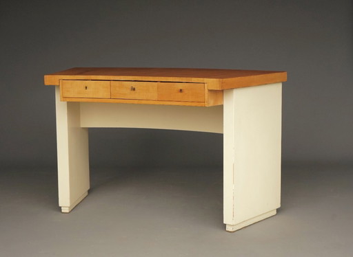 Kleiner Art-Déco-Schreibtisch von Gebroeders Reens, 1930er Jahre