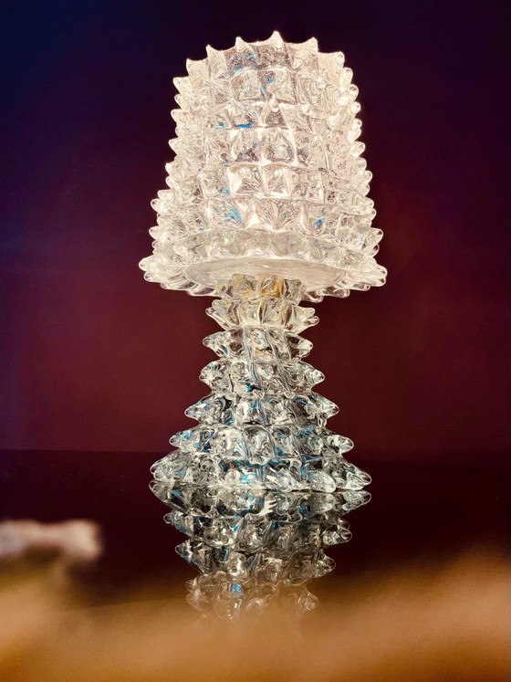 Image 1 of Lampada da tavolo di design italiano Barovier & Toso.