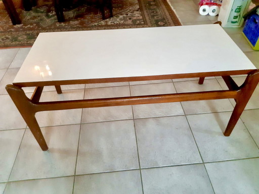 Table basse vintage en teck