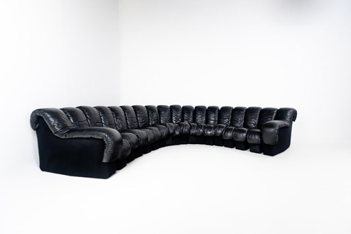 DS-600 Snake or Endless Sofa by De Sede, 18 Elements, Switzerland, 1970
