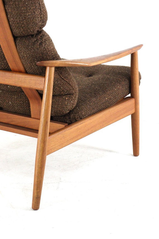 Image 1 of Arne Vodder voor France & Son FD164 fauteuil stoel vintage 